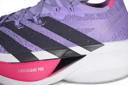 Adidas Adizero Prime X3 Strung Powder plum black pink - Running