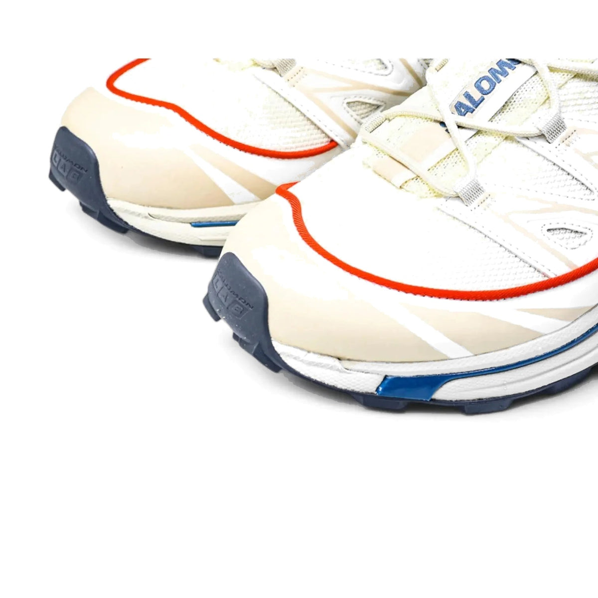 Salomon XT-6 Vanilla Ice/Bleached Sand/Red Orange