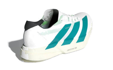 Adidas Adios Pro 4 White Pure Teal - Running Shoes
