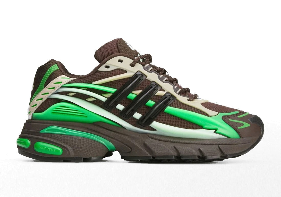 Adidas Adistar Jellyfish Pharrell Dark Brown Frozen Green - side