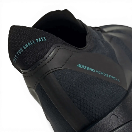 Adidas Adizero Adios Pro 4 Core Black Teal - Running Shoes