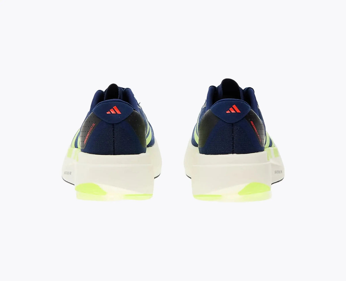 Adidas Adizero EVO SL Dark Blue Solar Slime – Trainer - Running Shoes