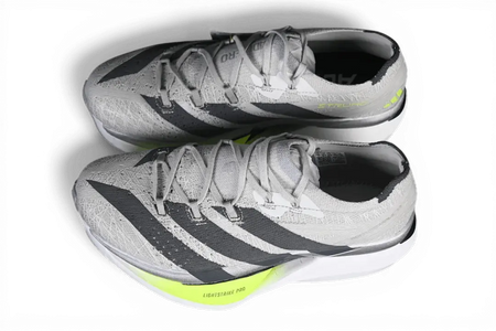 Adidas Adizero Prime X3 Strung Black Grey Green - Running Shoes