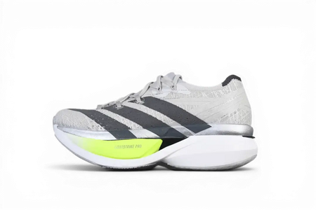 Adidas Adizero Prime X3 Strung Black Grey Green - Running Shoes