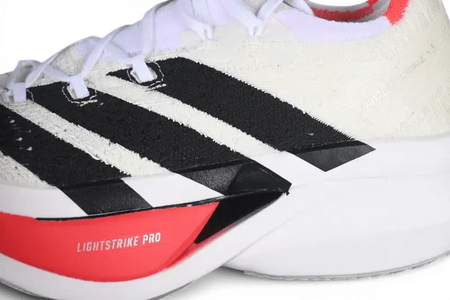 Adidas Adizero Prime X3 Strung Cloud White Lucid Red - Running Shoes