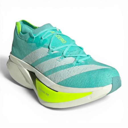 Adidas Adizero Prime X3 Strung Flash Aqua Lucid Lemon - Running Shoes