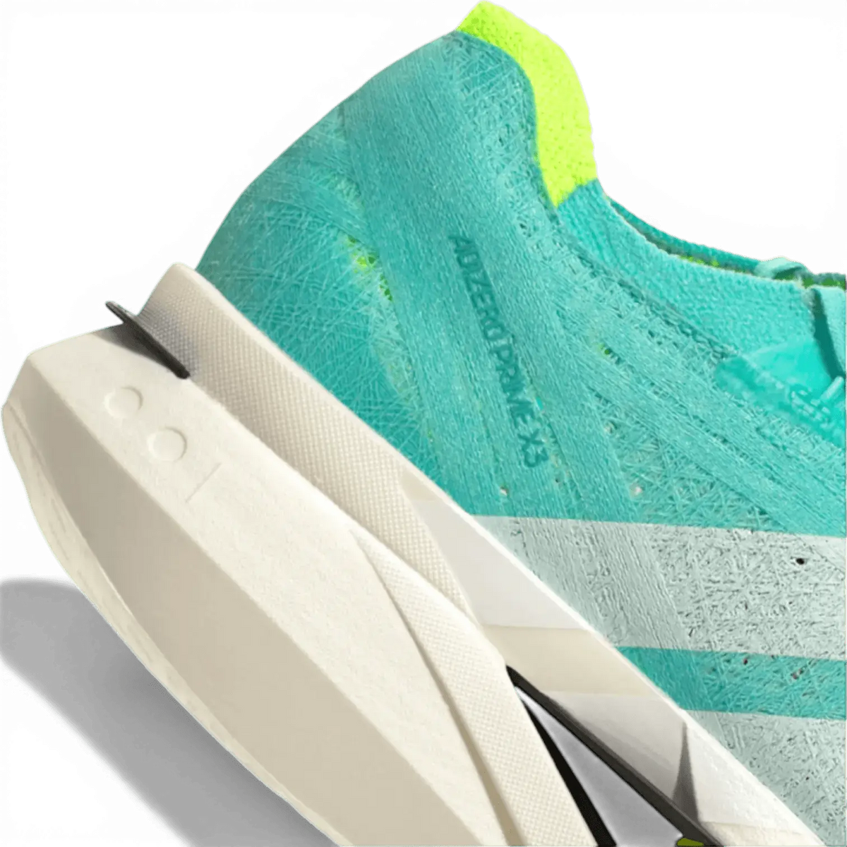 Adidas Prime X3 Strung Flash Aqua Lemon | Tempo Kicks