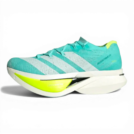 Adidas Adizero Prime X3 Strung Flash Aqua Lucid Lemon - Running Shoes