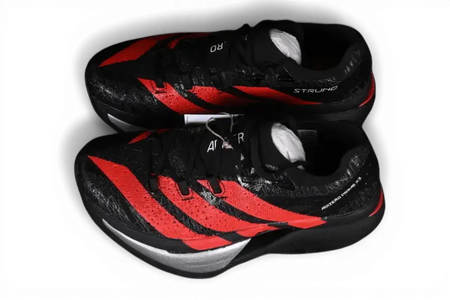 Adidas Adizero Prime X3 Strung Mercedes AMG Black Lucid Red - Running Shoes
