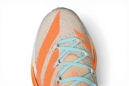 Adidas Adizero Prime X3 Strung Orange White Wheat Blue - Running Shoes