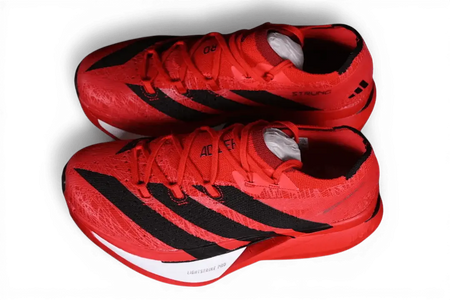 Adidas Adizero Prime X3 Strung Red Black - Running Shoes