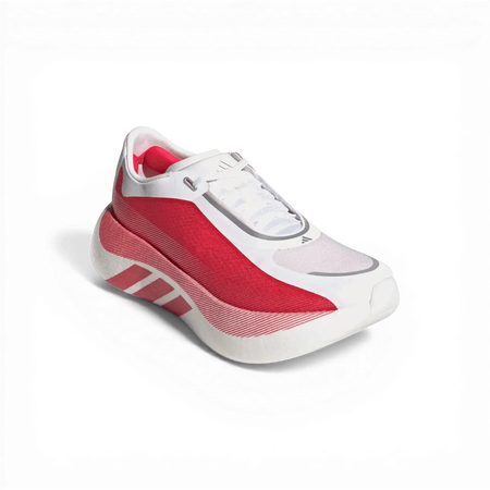Adidas Hyperboost Edge White Pure Ruby Zero Metalic - Running Shoes