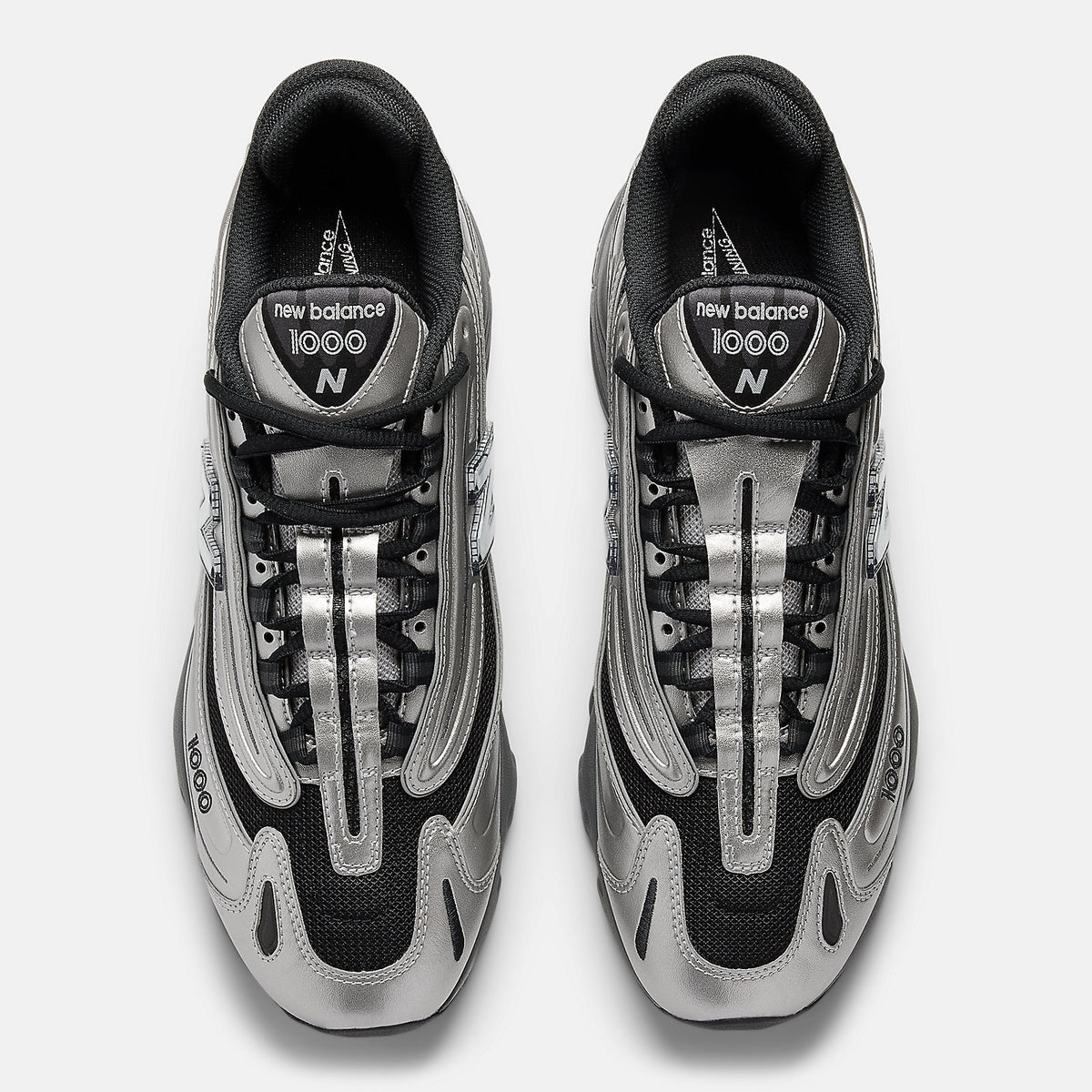 New Balance 1000 Cordura Black Silver Metallic - Sneakers