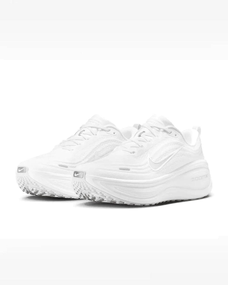 Nike Vomero Plus White Metallic Silver Light Smokey Grey - Running Shoes