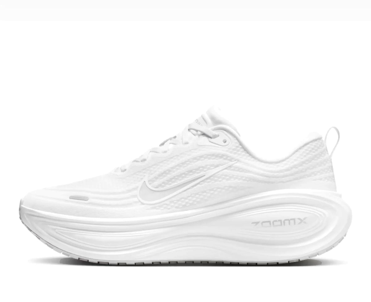 Nike Vomero Plus White Metallic Silver Light Smokey Grey - Running Shoes