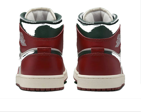 Air Jordan 1 Mid Redstone Midnight Green