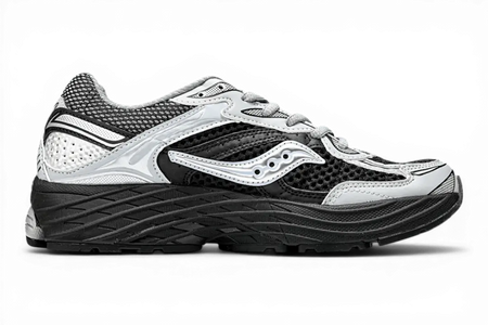 Saucony OG ProGrid Omni 9 Black Silver – Retro Runner - Running Shoes