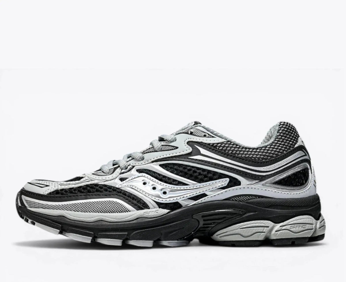 Saucony OG ProGrid Omni 9 Black Silver – Retro Runner - Running Shoes