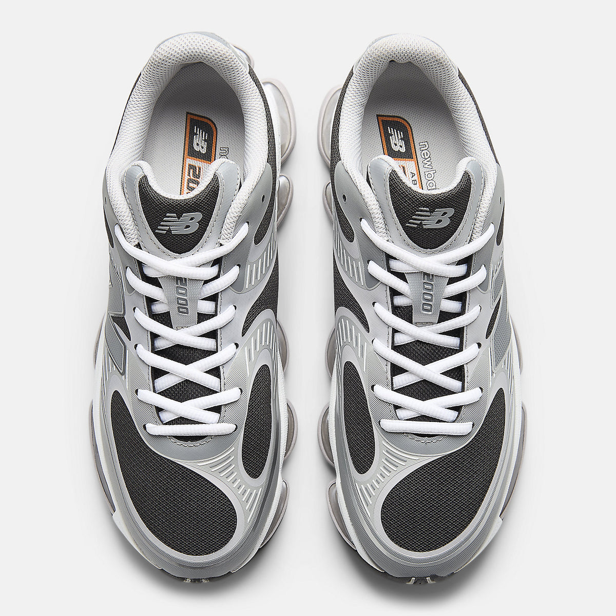 New Balance ABZORB 2000 Silver Metallic Faded Black - Sneakers