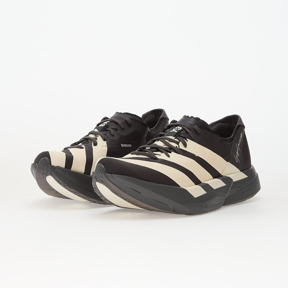 Adidas Y-3 Adizero Adios Pro 4 Utility Black Off White - Running Shoes